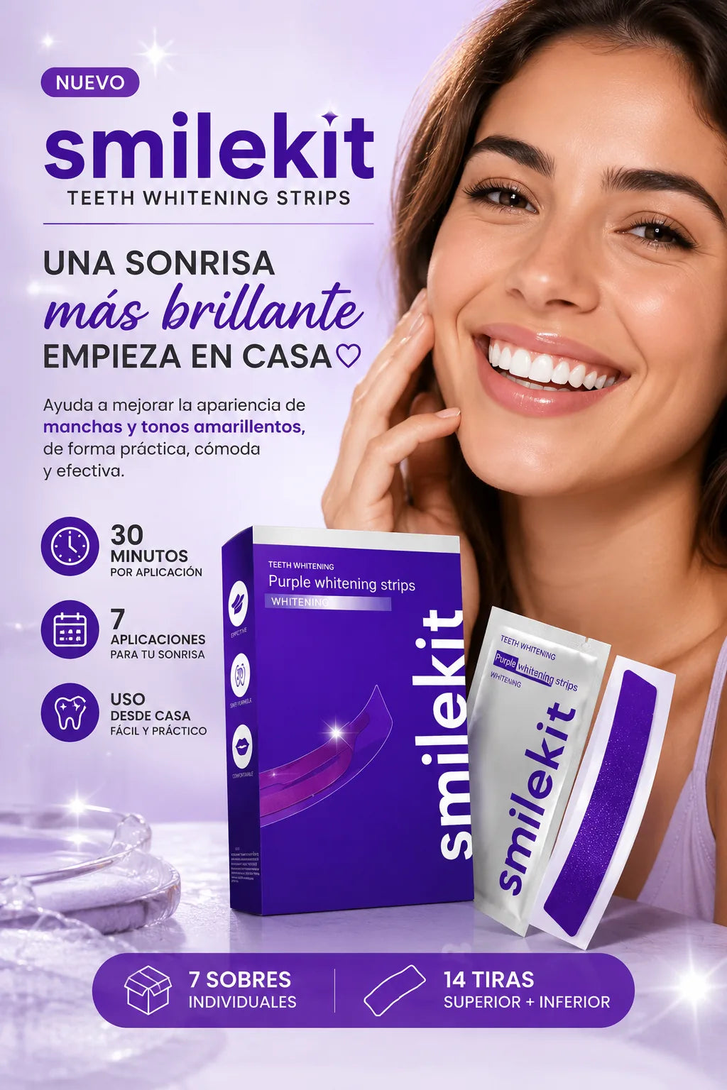 CINTAS BLANQUEADORAS SMILEKIT