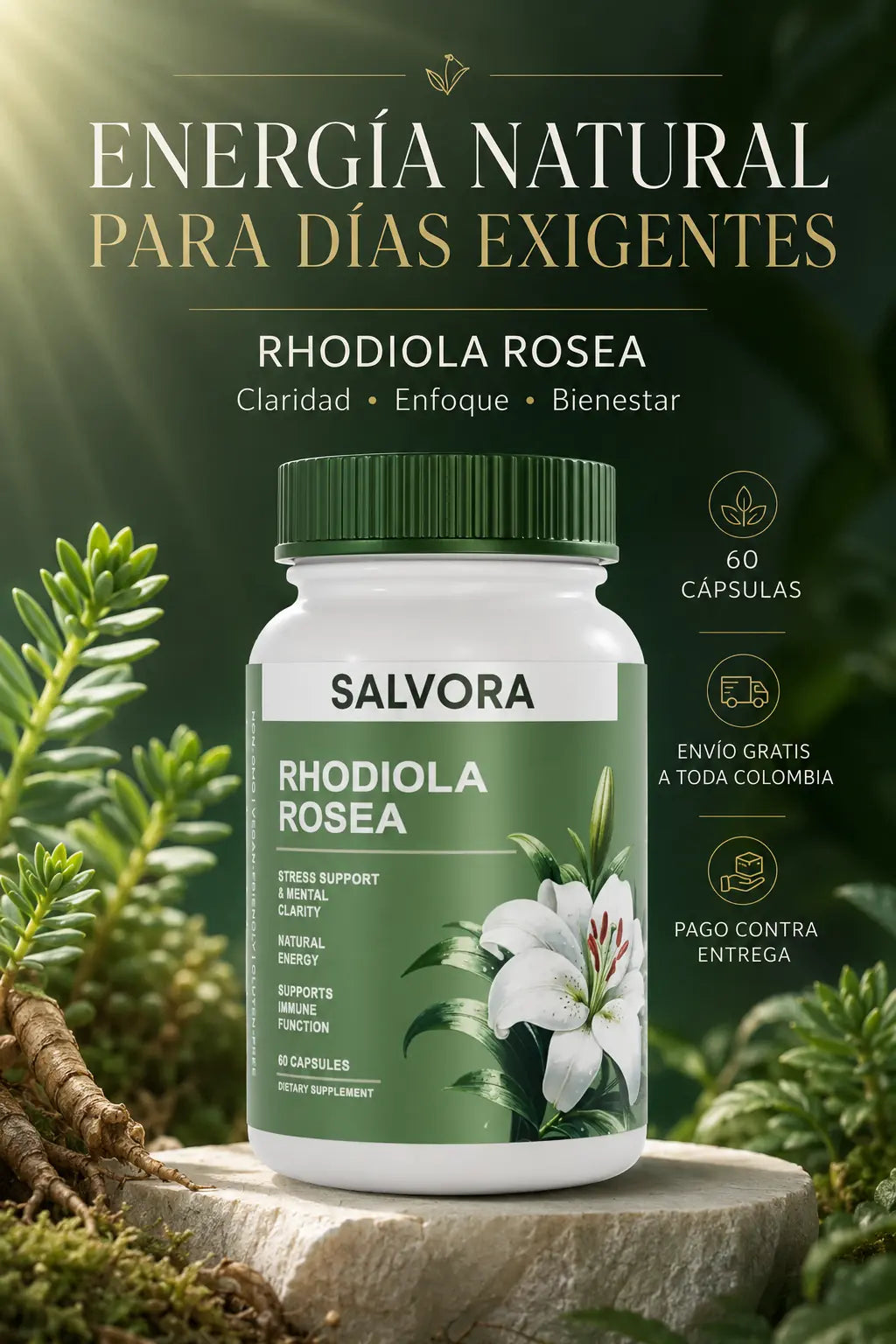 SALVORA Rhodiola Rosea
