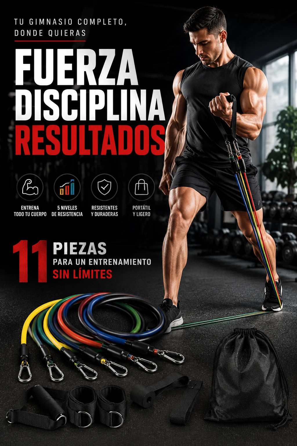 Bandas Tubulares Elasticas Resistenc x11
