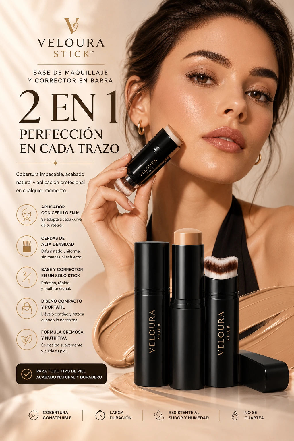 Base De Maquillaje en barra O'Cheal TTT