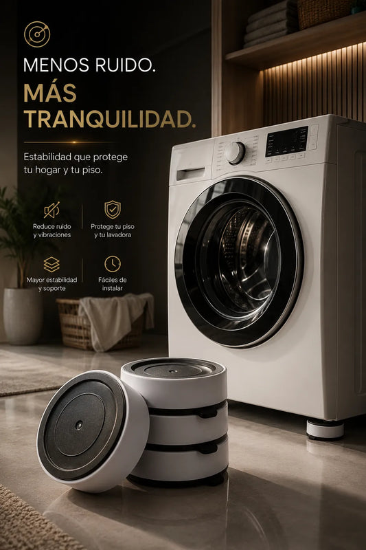 Patas Antivibración para Lavadora