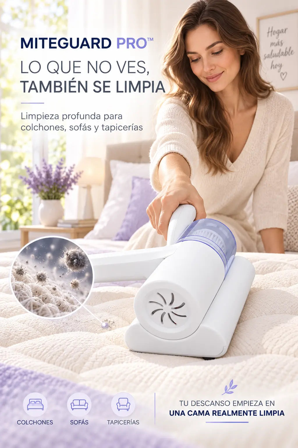 Aspiradora de ácaros