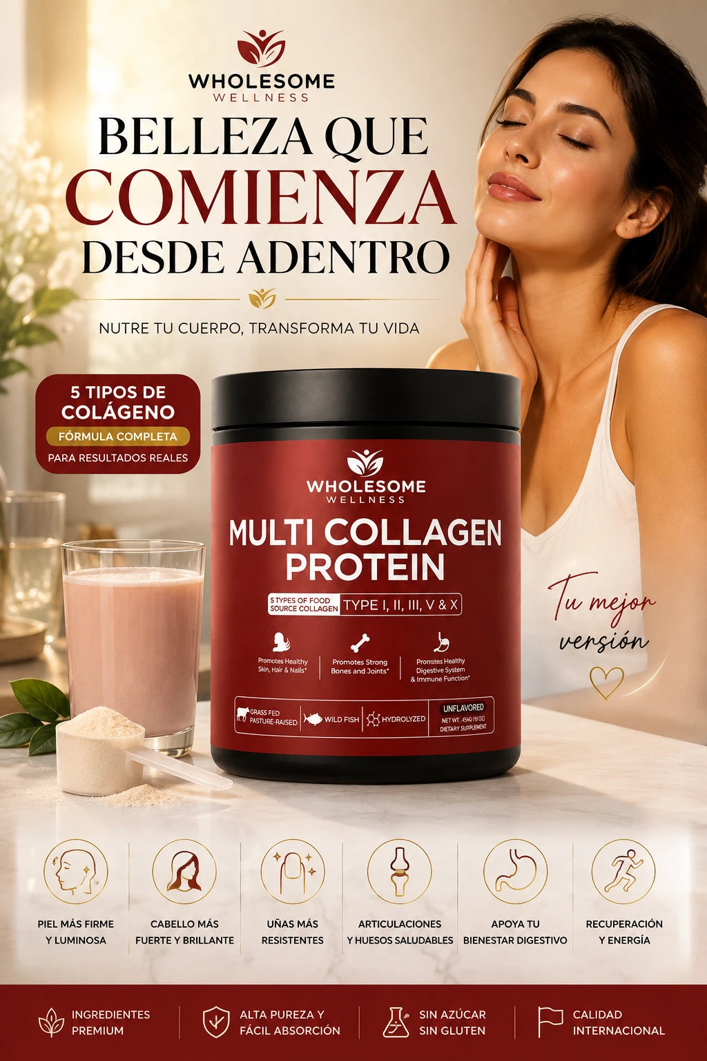 Multi Collagen Protein + Regalo